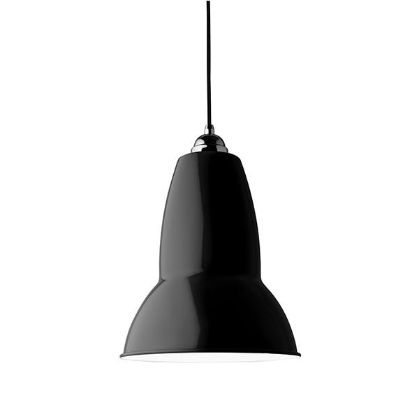 Original 1227 Brass Midi Pendant Lamp by Anglepoise #Aluminum / Black