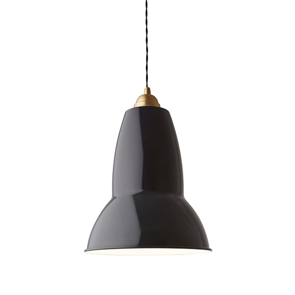 Original 1227 Brass Midi Pendant Lamp by Anglepoise #Brass / Black
