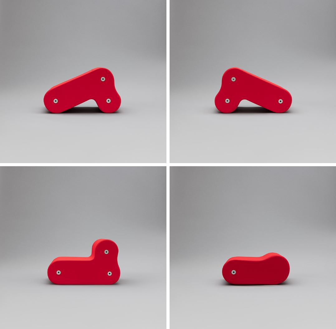 マルチチェア - 張り地ファブリックアームチェア