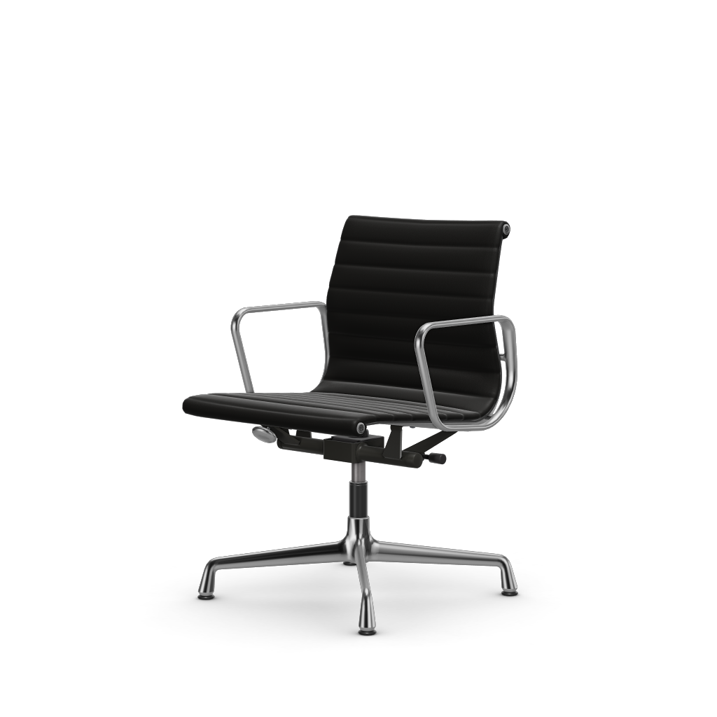 アルミニウムチェア EA 132 – ホームオフィス（カバーマテリアル：ファブリックレザー プレミアムF）