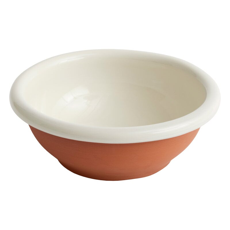 Barro salad bowl by HAY #L, off white #