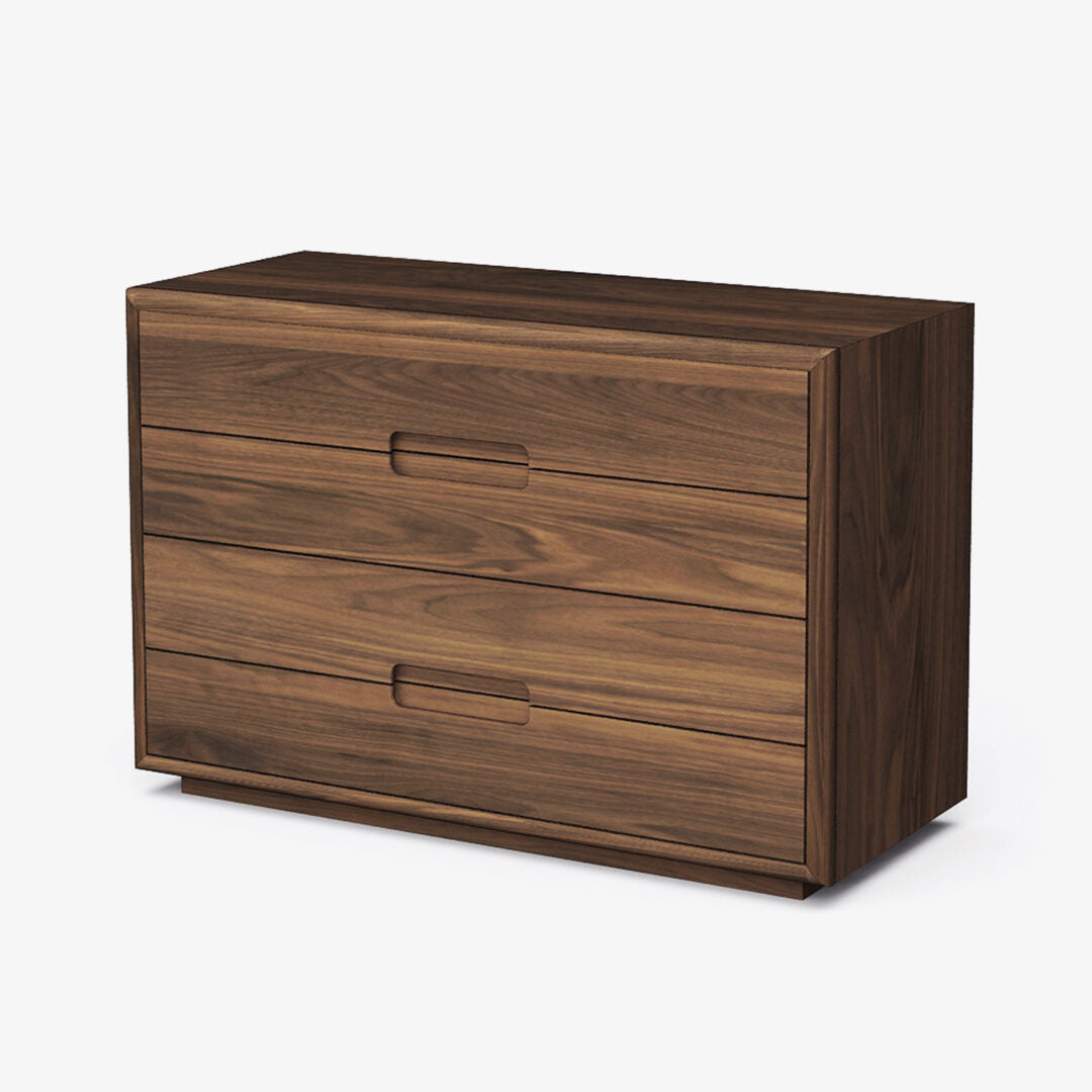 Sospiro - Solid Wood Chest Of Drawers With Integrated Handles by Riva 1920