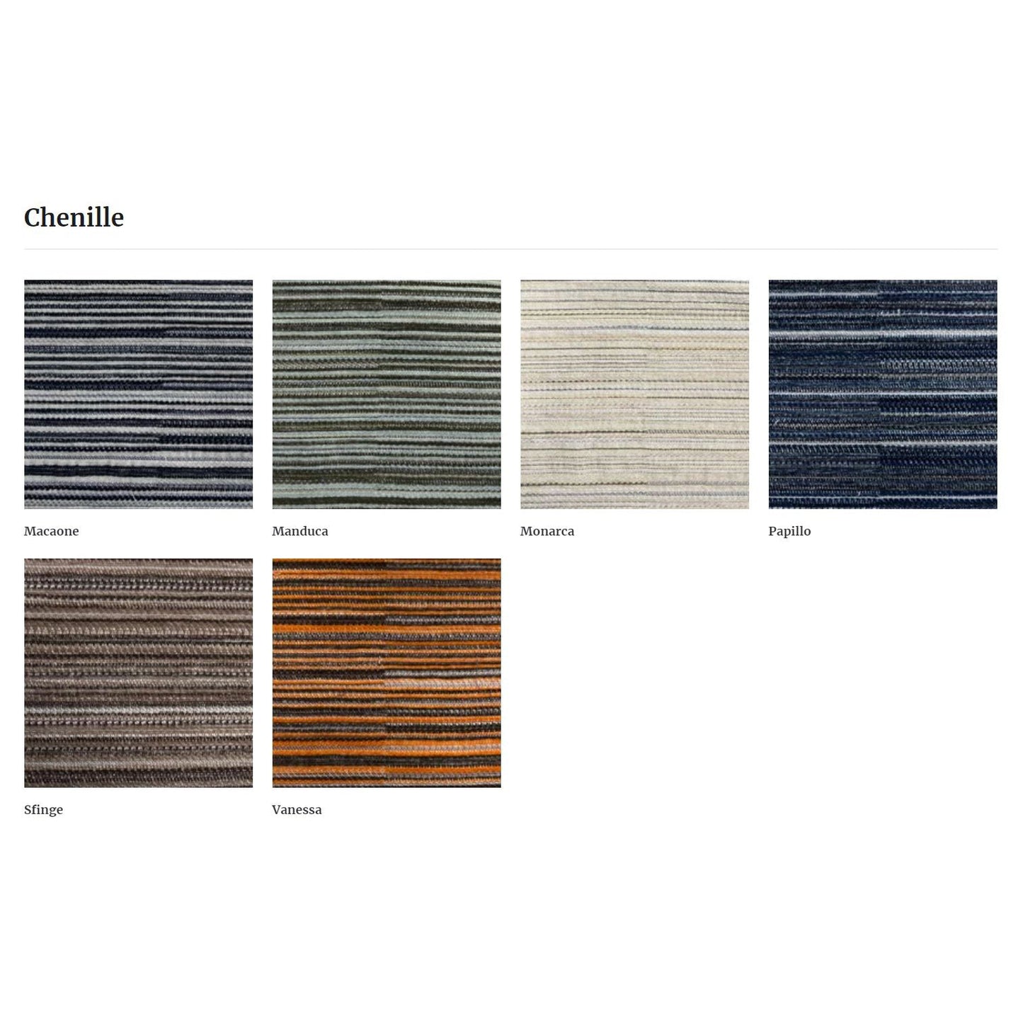 SAIA用ロールクッション（カバーファブリック：シェニール／ファブリックシェニールカラー：シェニール｜ヴァネッサ）