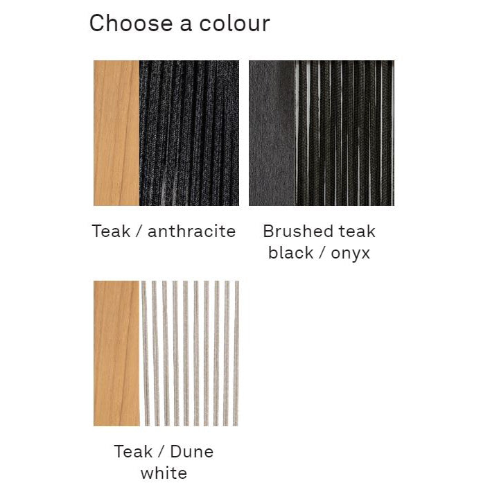 FRIDA - アームレスト付きロープイージーチェア