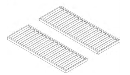 B&Bイタリア ベッド Net（スラットフレーム、レティ）コレクション