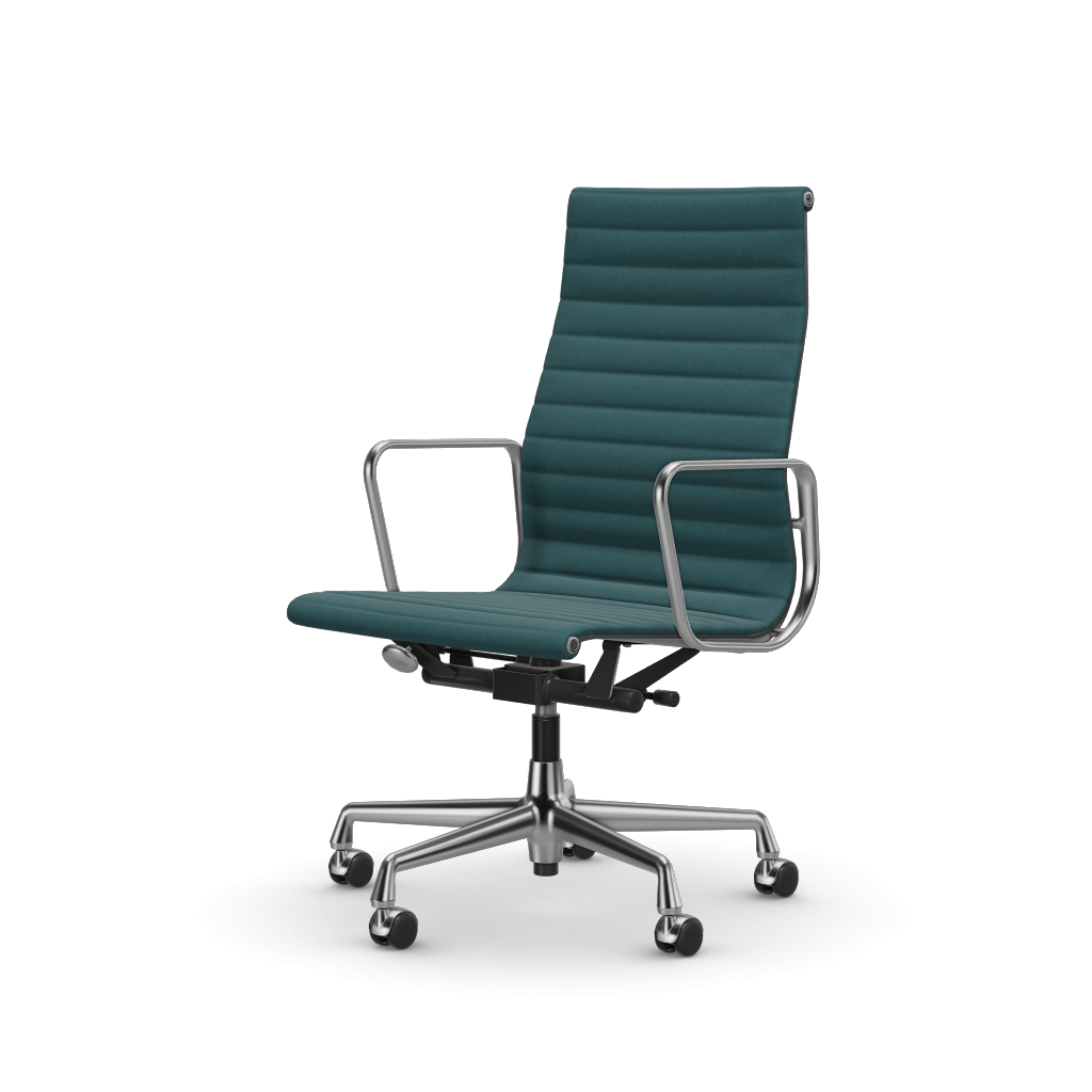 アルミニウムチェア EA 119 – ワーク（カバーマテリアル：ファブリック Cosy 2）