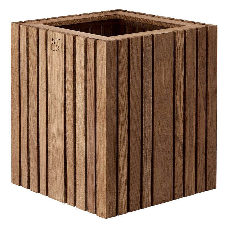 GrowBIG planter by Squarely Copenhagen #dark oak #