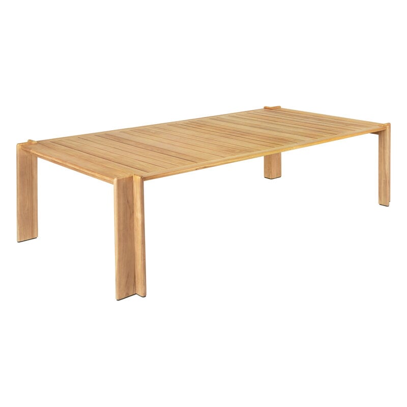 Atmosfera table by GUBI #281 x 105 cm, teak #