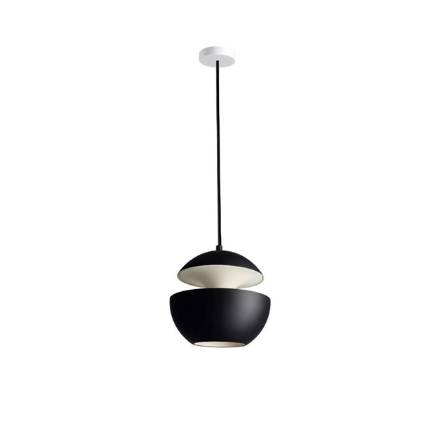 Pendant Lamp Ø17,5 cm by Here Comes The Sun #Black / White