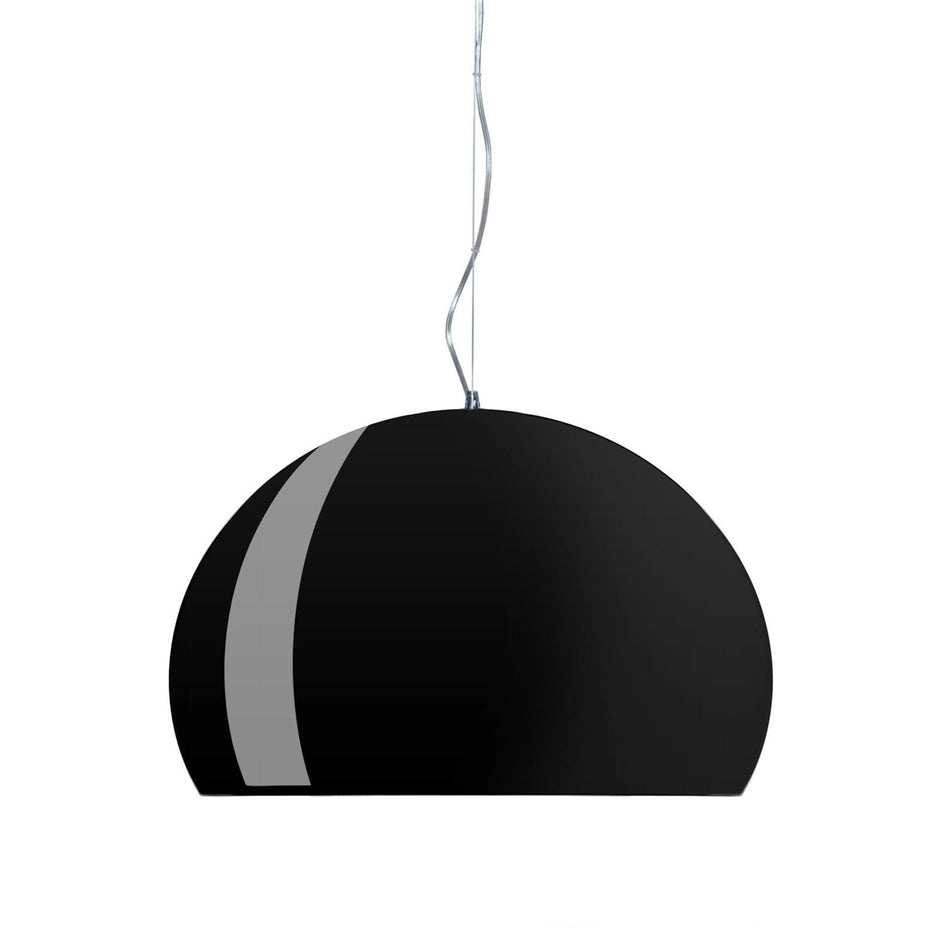Fl/Y Pendant Lamp by Kartell #GLOSSY OPAQUE/BLACK