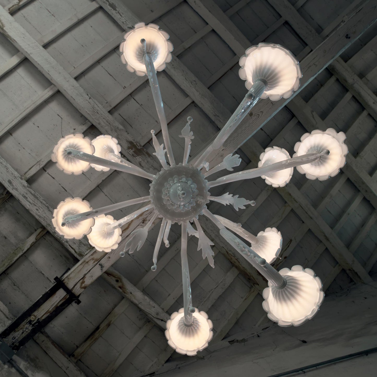 オー ルヴォワール - ガラスのシャンデリア