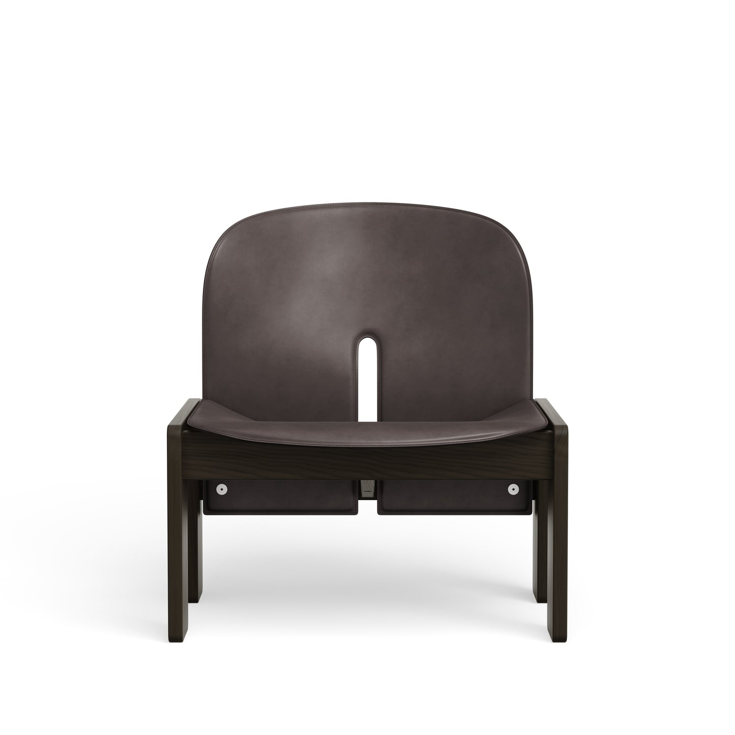 Scarpa 925 - Leather Easy Chair by Karakter #Saddle Leather | Moka (C11)/Ash | Mocca stained