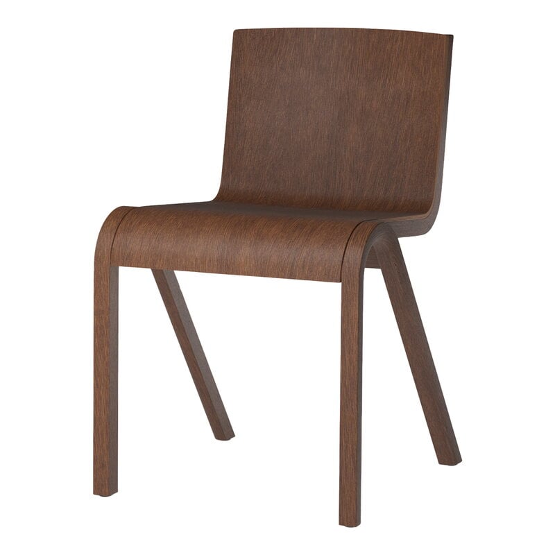 Ready chair by Audo Copenhagen #red stained oak #