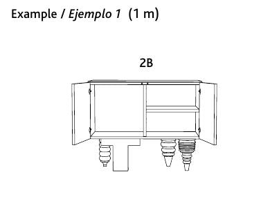 マルチレッグショータイムキャビネット
