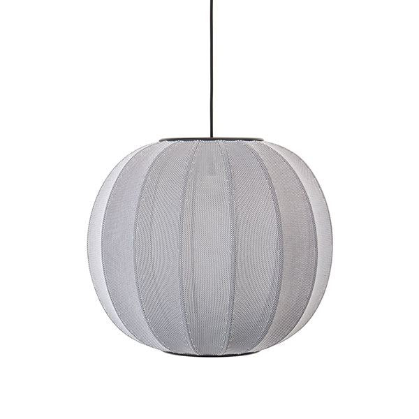 Knit-Wit Round Pendant Lamp Ø45 by Made By Hand #Silver