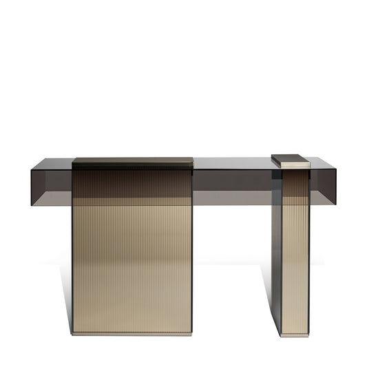 Marty - Rectangular Glass Console Table by Visionnaire