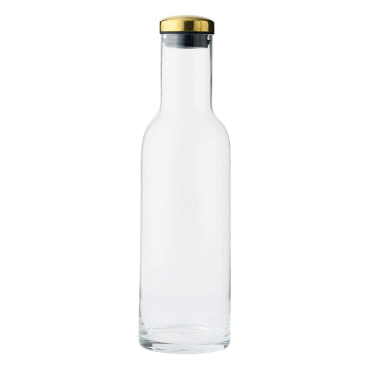 Bottle carafe by Audo Copenhagen #1 L, clear - brass #