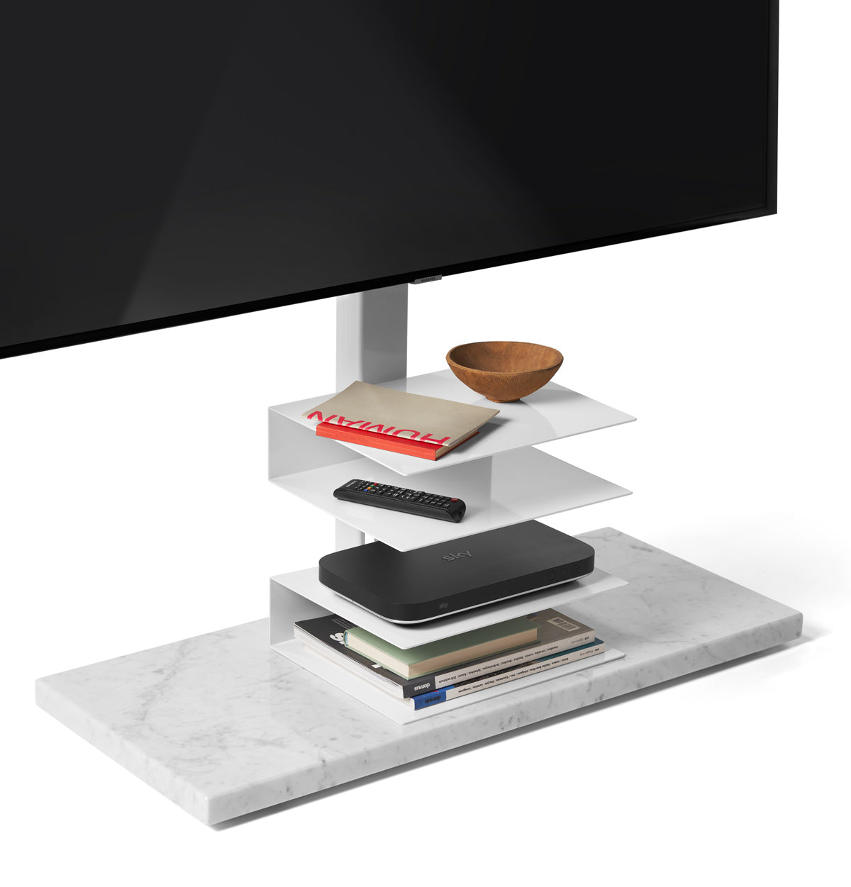 PTOLOMEO TV SMART - 床置きスチールスタンド