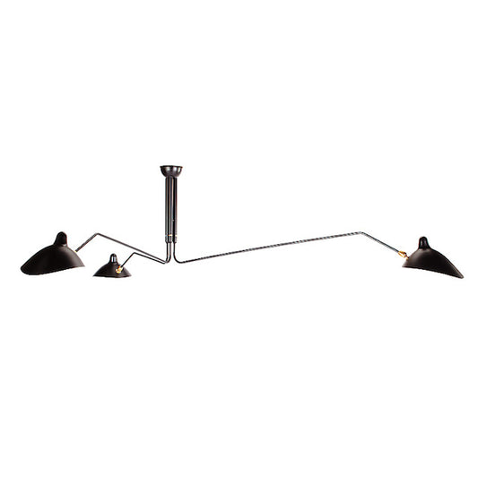 天井ランプ 3本回転アーム