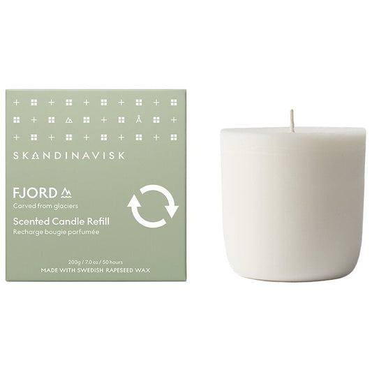 Scented candle refill by Skandinavisk #FJORD, large #