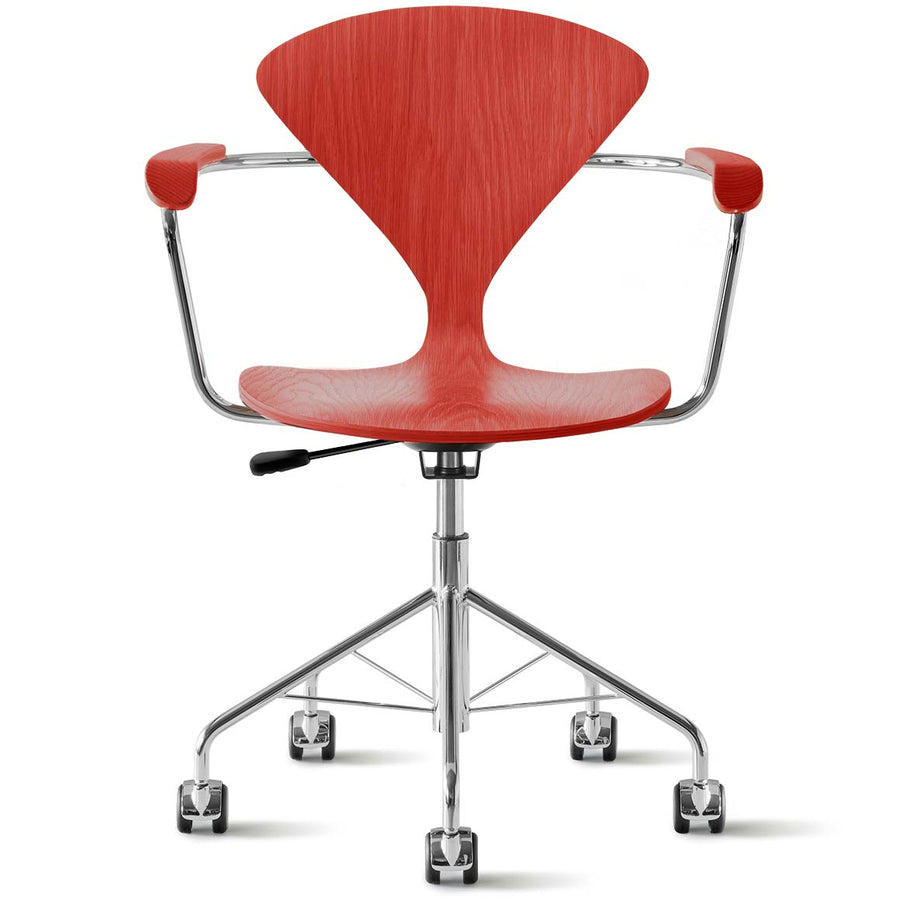 スイベルベースアームチェア - 張り地パッドなし