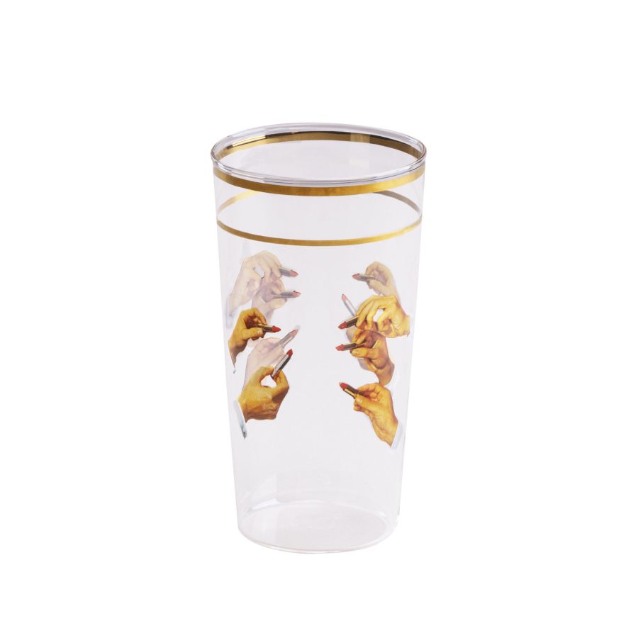 Borosilicate Glass Glass Lipsticks by Seletti