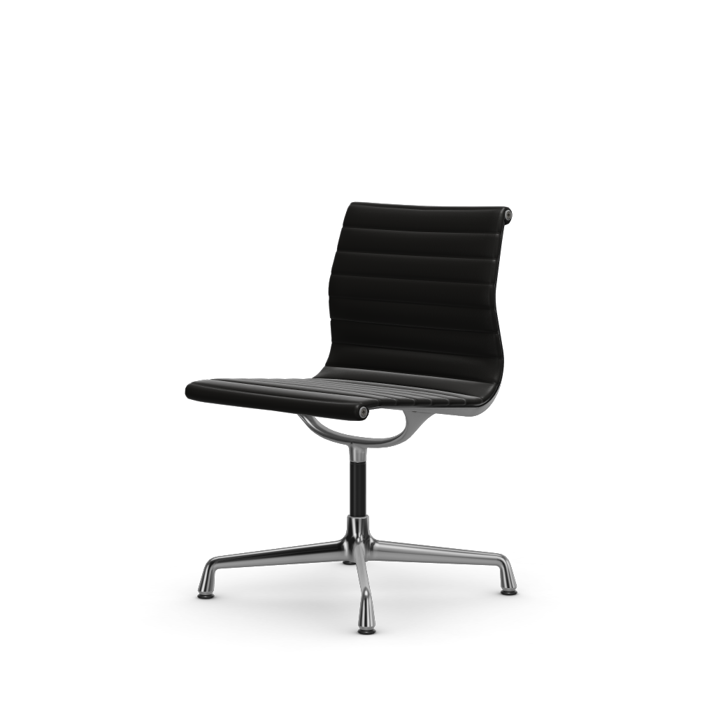 アルミニウムチェア EA 101 – ダイン（カバーマテリアル：ファブリックレザー）