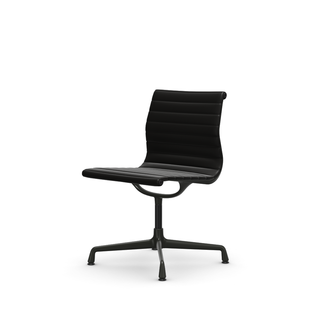 アルミニウムチェア EA 101 – ダイン（カバーマテリアル：ファブリックレザー）