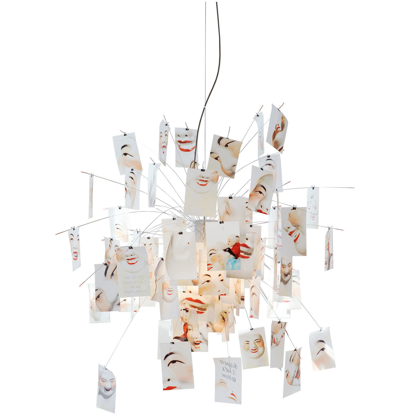 Zettel'z Laughing Buddha Suspension Lamp (Request Info)