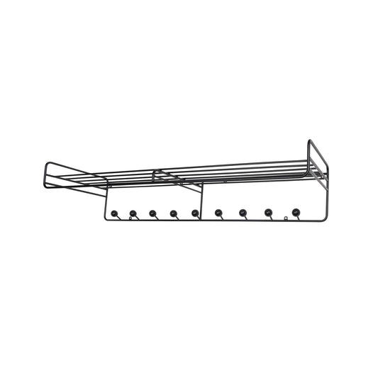 Bill Hat Shelf L 102 cm by Maze #Black