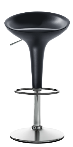 BOMBO - フットレスト付き回転式ABSスツール