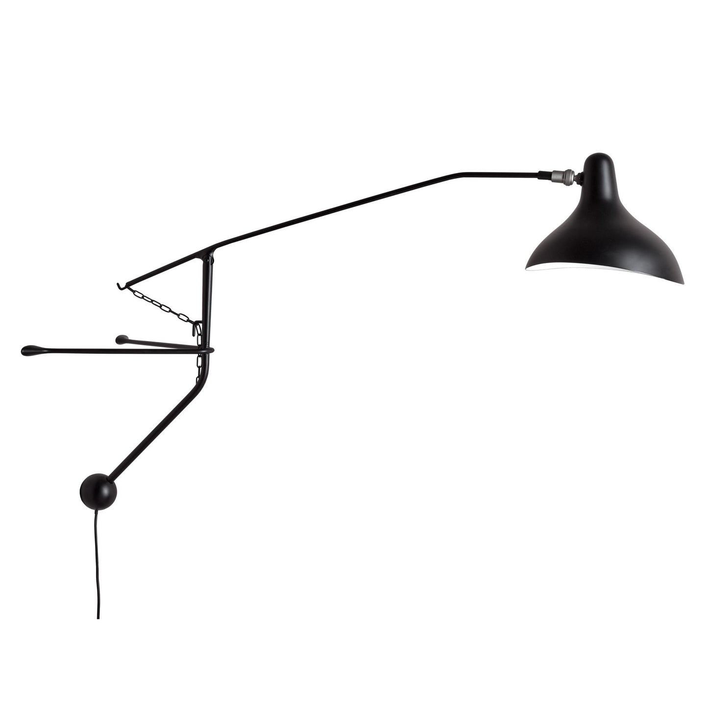 Mantis BS2 Mini Wall Lamp by Schottlander #Black