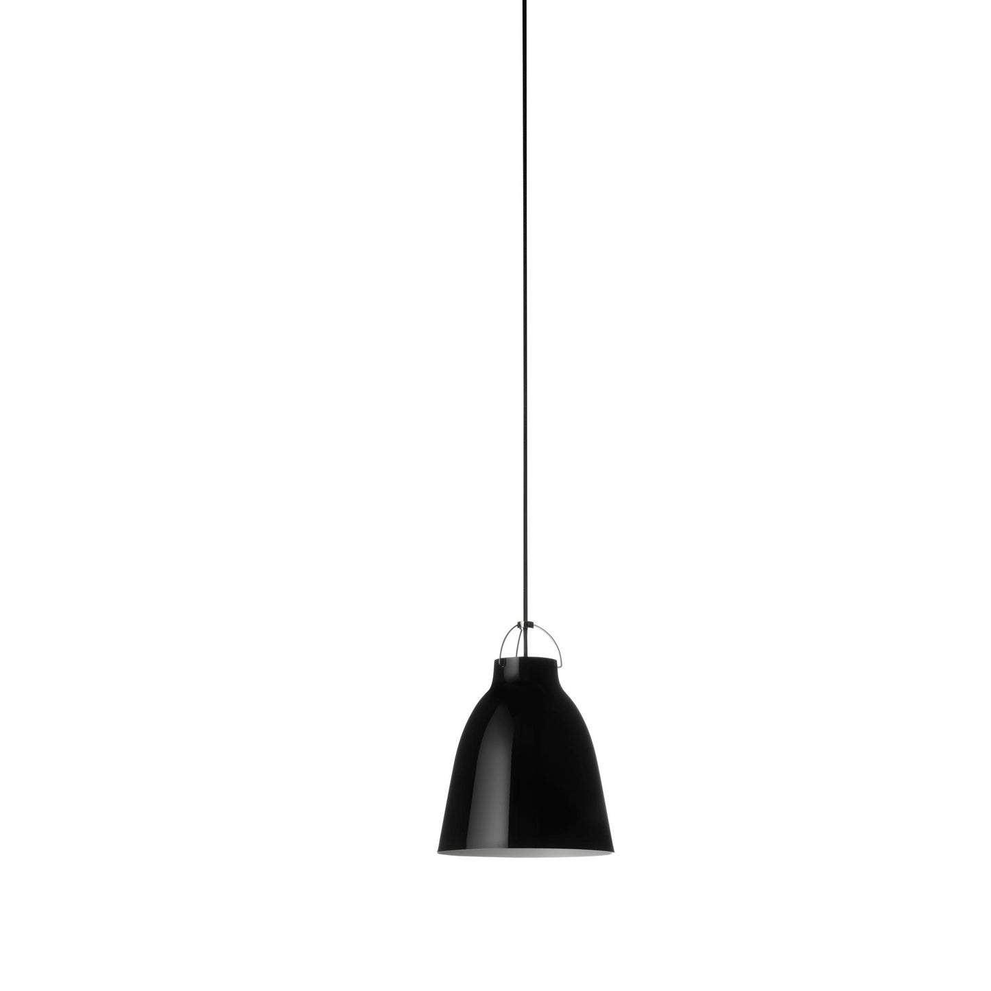 Caravaggio Pendant Lamp P2 by Fritz Hansen #Black / Red