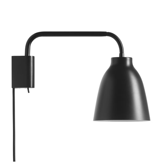 Caravaggio Read Wall Lamp by Fritz Hansen #Black
