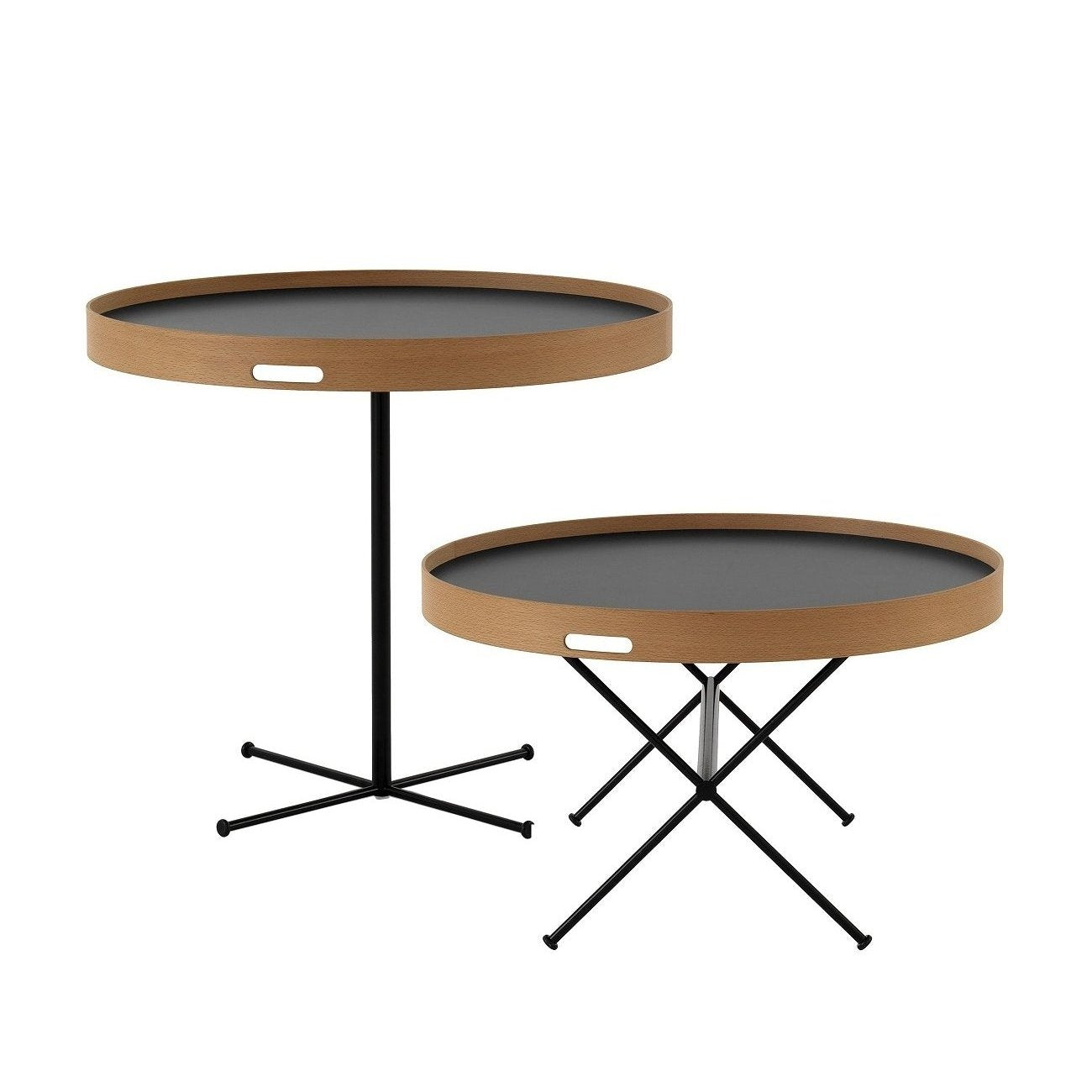 CHAB-TABLE - トレイ付きコーヒーテーブル