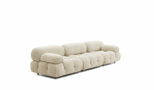 カメレオンダ モジュラーセクショナル タフテッドファブリックソファ Camaleonda Modular sectional tufted fabric sofa