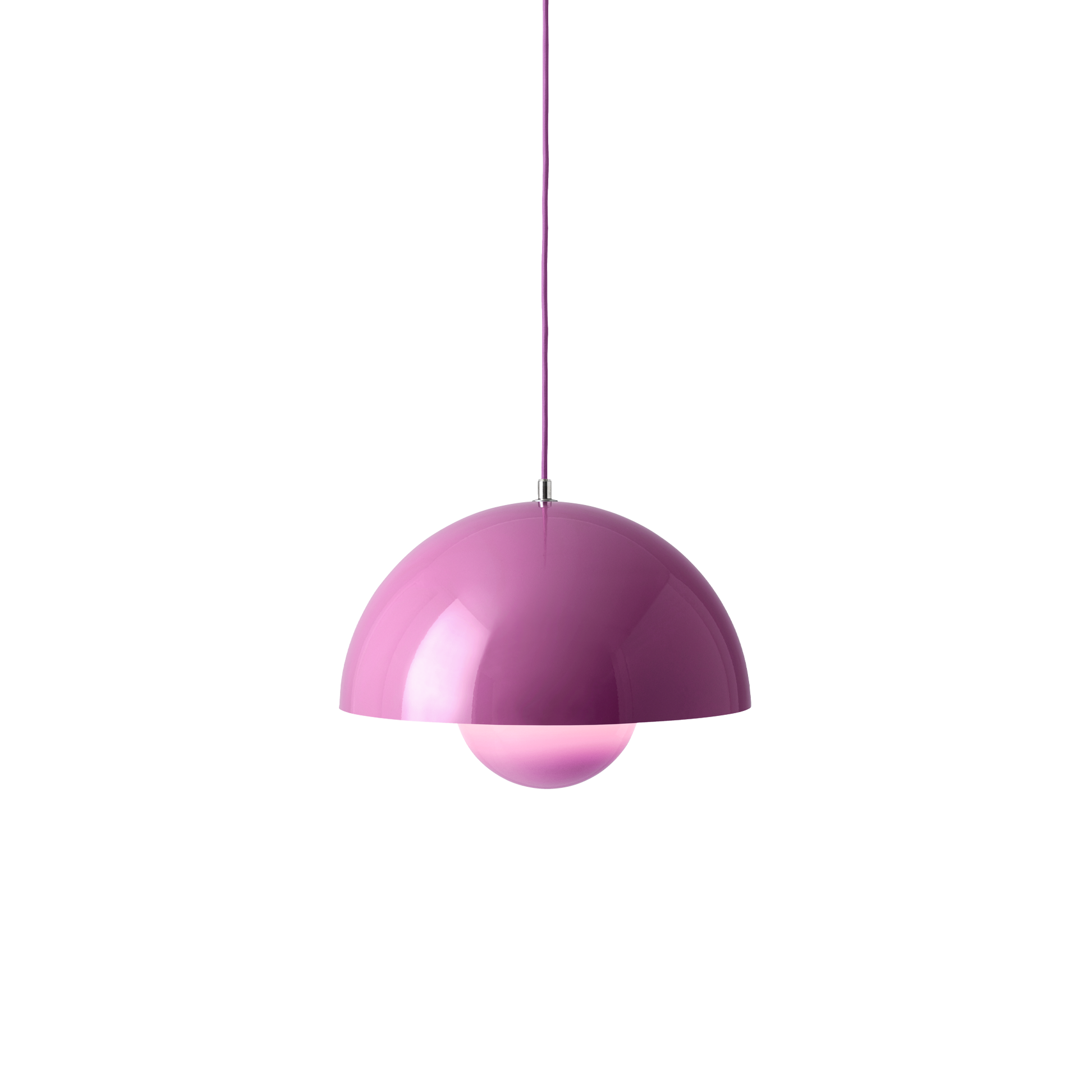 Flowerpot VP7 Pendant Lamp by &tradition #Magenta