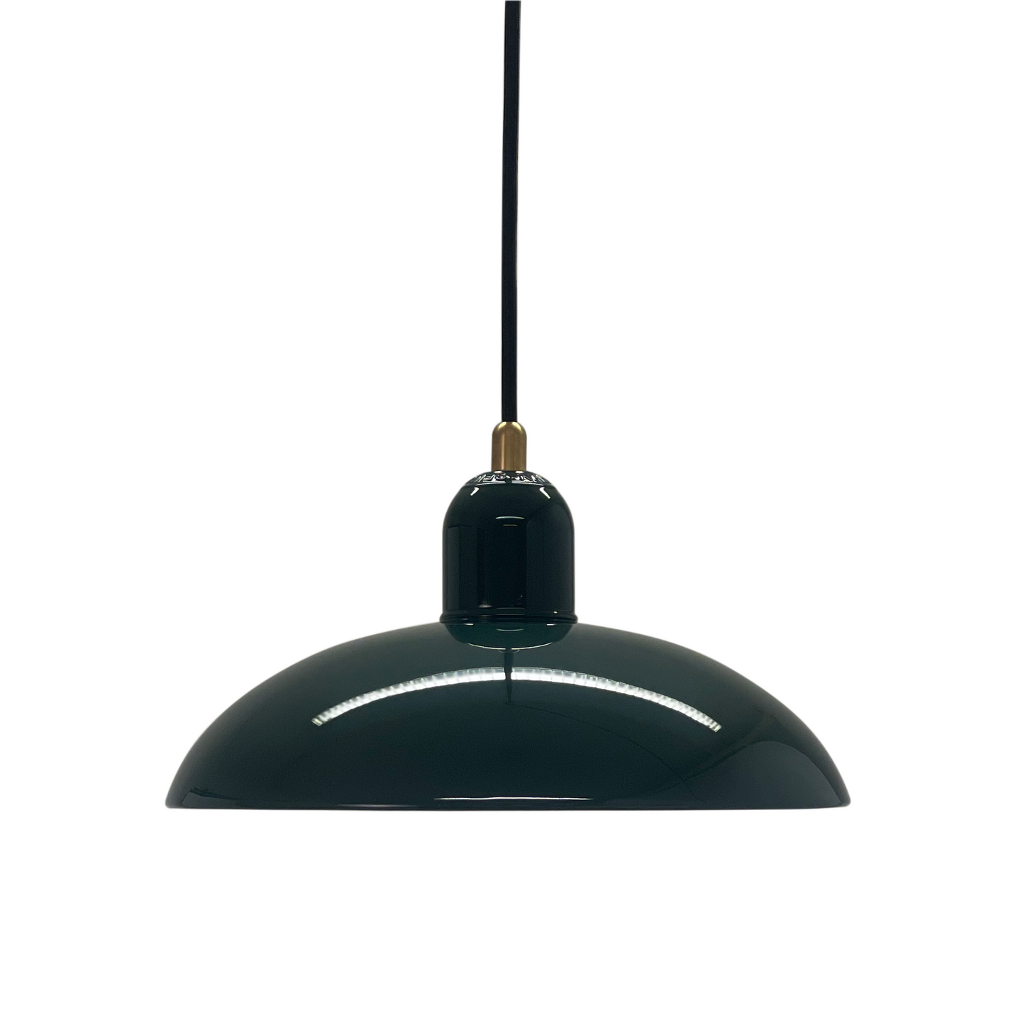 Kaiser Idell 6631 Pendant Lamp by Fritz Hansen #Aluminum M. Green Shade