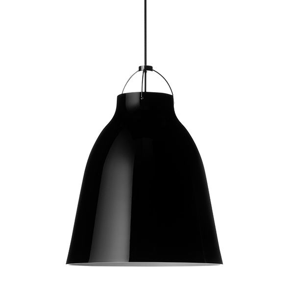 Caravaggio Pendant Lamp P3 by Fritz Hansen #Black / Black suspension