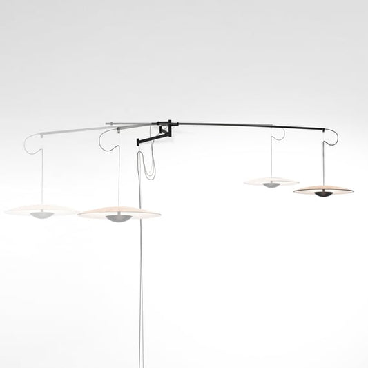 GINGER A XL 42 - LED調整可能なカーボンファイバーウォールランプ