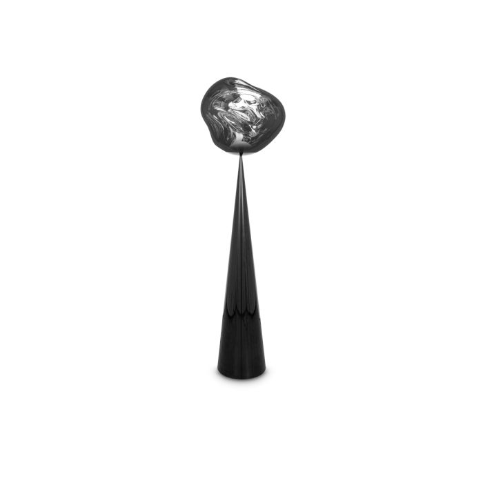 Melt Cone Fat - Melta And Polycarbonate Led Floor Lamp by Tom Dixon #Silver