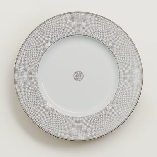 [海外在庫] Mosaique au 24 platinum presentation plate