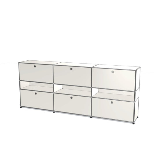 3x3 sideboard (top-bottom 6 drop down doors) [W(750+750+750)XD350XH(350+175+350)]