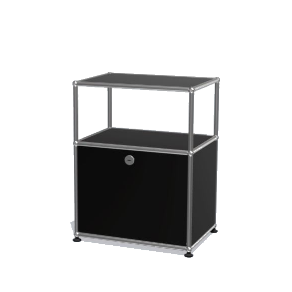 1x2モジュール（下部1枚ドロップダウン扉＆3枚パネル）[W500XD350XH(395+250)]