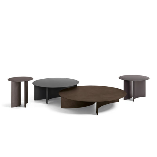 PIERRE - ラウンドメタルガーデンサイドテーブル