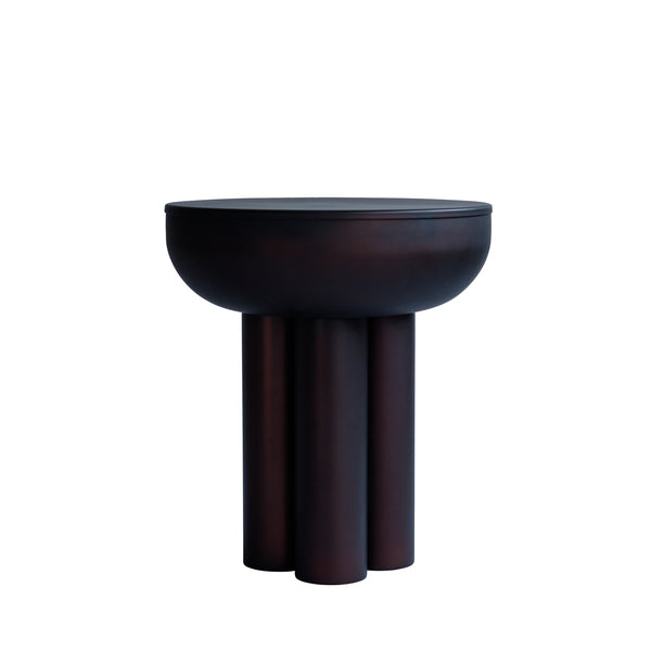 Crown Tall Aluminium Table by 101 Copenhagen #Burned Black