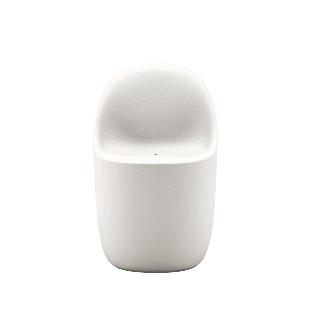 Cobble Chair by Qeeboo #White Warm