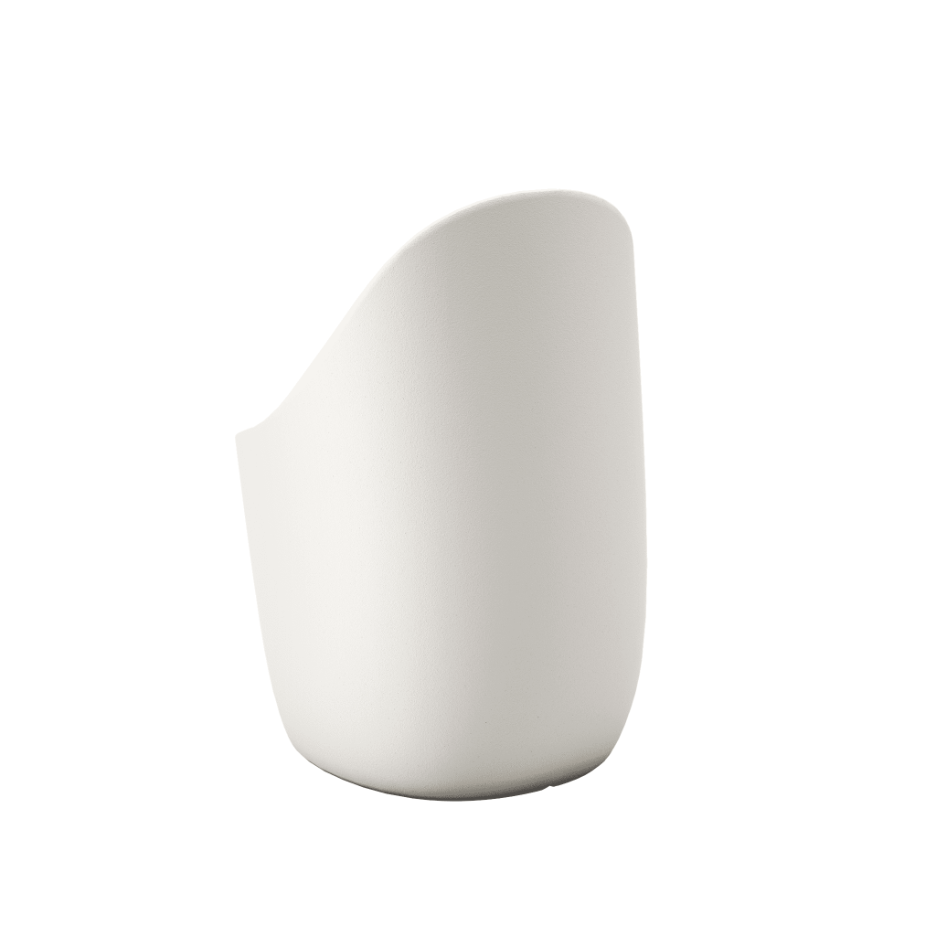 Cobble Chair by Qeeboo #White Warm