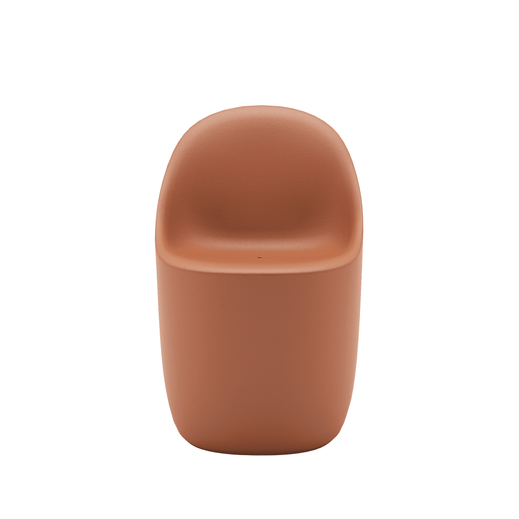 Cobble Chair by Qeeboo #Terracotta