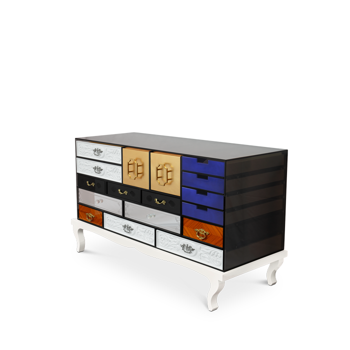 Soho - Sideboard by Boca Do Lobo #Black Lacquered